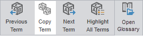 Copy term button